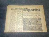 ZIARUL SPORTUL 24 SEPTEMBRIE 1981 ROMANIA UNGARIA