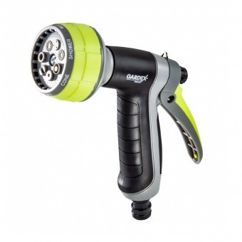 Pistol metalic de stropit Gardex Strong, 7 moduri de stropire, 2-4 bar foto