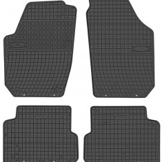 Set Covorase Auto Cauciuc Negro Skoda Fabia 2 2007-2014 0017