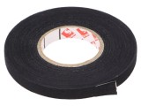 Bandă Textilă Neagră 9mm x 25m