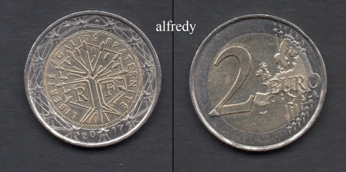 FRANTA 2017, 2 euro