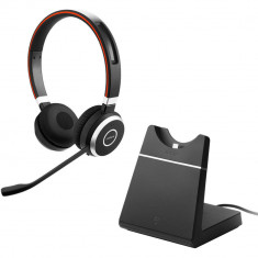 Casti Jabra Evolve 65 MS Stereo Black foto