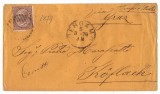 Italy 1879 Postal History Rare Cover Bergamo to Koflach D.137