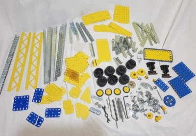 Jucarie creativa Joc instructiv de constructii metalice montaj masini - vehicule foto