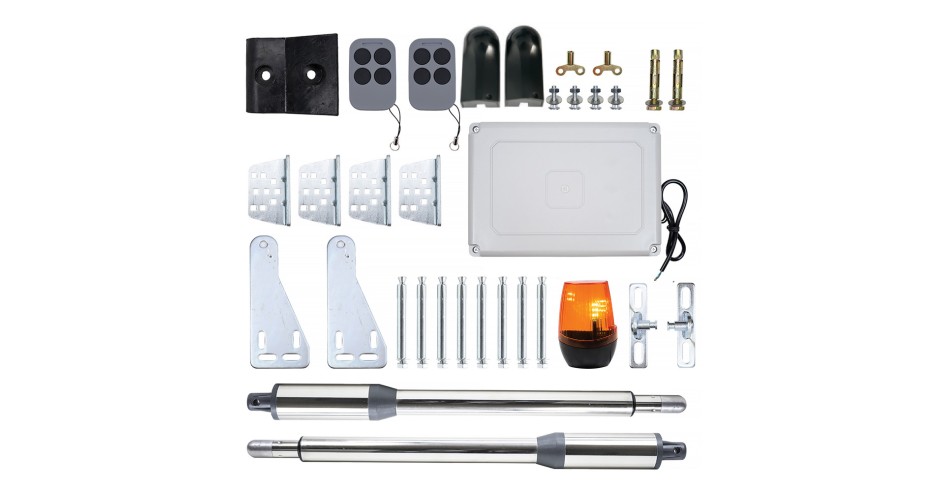 Kit Automatizare Porti Batante PNI MAB300 Cu 2 Motoare 40W 