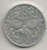 Moneda 5 francs 1983 - Noua Caledonie, Australia si Oceania, Aluminiu