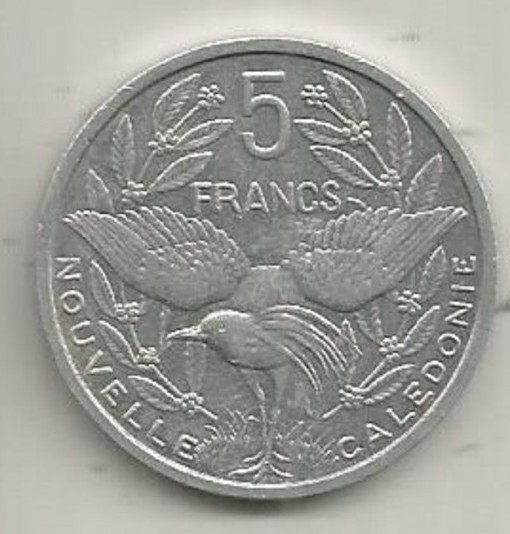 Moneda 5 francs 1983 - Noua Caledonie