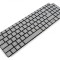 Tastatura Laptop, Dell, Vostro 7510, iluminata, gri deschis, layout US