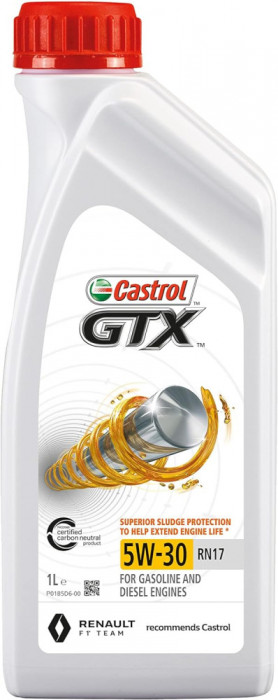 Ulei sintetic Castrol GTX RN17 5W30 1 litru