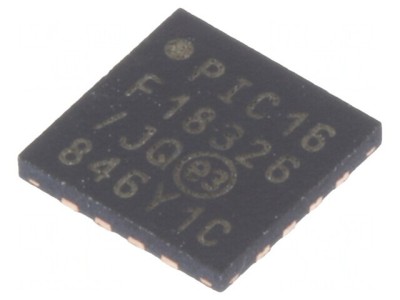 Microcontroler PIC16 26kB 32MHz 2,3-5,5V SMD UQFN16 foto