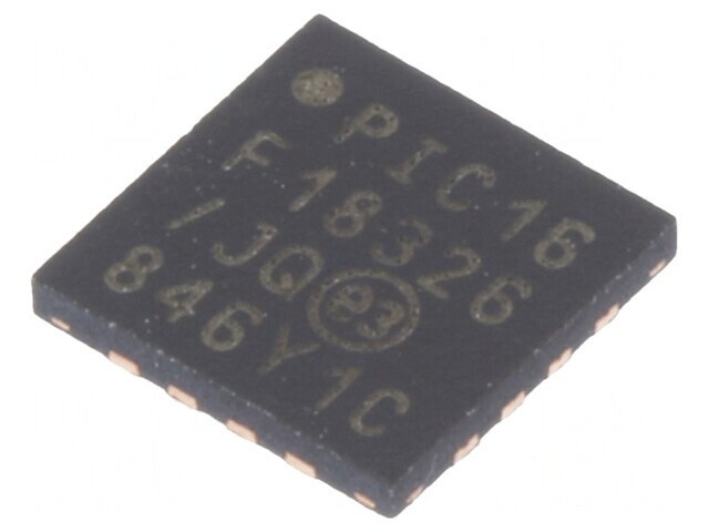 Microcontroler PIC16 26kB 32MHz 2,3-5,5V SMD UQFN16