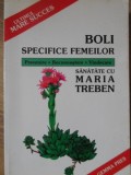 BOLI SPECIFICE FEMEILOR. PREVENIRE, RECUNOASTERE, VINDECARE-MARIA TREBEN-360333