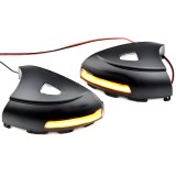 Set 2 semnalizari dinamice oglinda VOLKSWAGEN Tiguan MK1 5N 2008-2016, Sharan 7N, SKODA Yeti 5L 2010-2016, Seat Alhambra 710-711, Cu lumina sub oglind