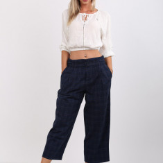 Pantaloni culottes in carouri Pull&Bear