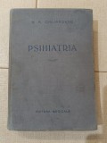 Manual vechi &bdquo;Psihiatria&rdquo; scris de V. A. Ghiliarovski, 1956