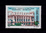 Cumpara ieftin ✅RO 2003 , LP 1601 ,&quot;80 ani - Palatul Cercului Militar&quot; , serie , MNH, Nestampilat