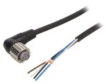 Cablu Conectare M12 4 Pin 5m Unghi 4A PUR