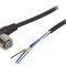 Cablu Conectare M12 4 Pin 5m Unghi 4A PUR