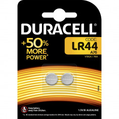 Baterie LR44 / Ag13 - Duracell / 2 buc foto