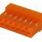 Conector pas semnal, 7 pini, pas pini 3.96mm, mama, TE Connectivity - 3-640426-7