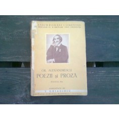 GR. ALEXANDRESCU. POEZII SI PROZA COMENTATE DE V. GHIACIOIU