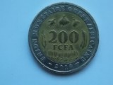 200 FRANCS 2010 UNIUNEA AFRICANA
