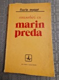 Convorbiri cu Marin Preda Florin Mugur cu autograf catre George Munteanu