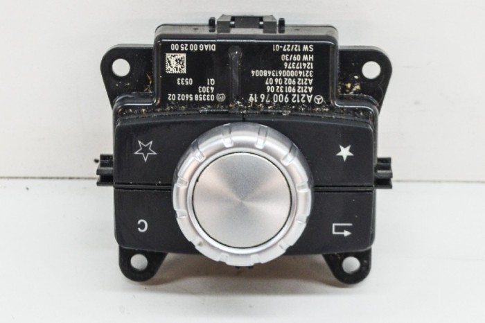 Buton de control navigație MERCEDES-BENZ E W212 2014 OEM: A2129013206,A2129020607,A2129007619,03358560202 11640472
