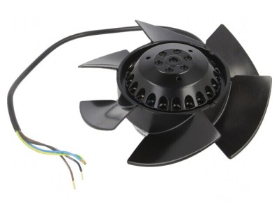 Ventilator axial AC 230V &amp;Oslash;170x65mm 2700 RPM cu bilă foto