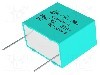 Condensator cu polipropilena, 1&micro;F, 310V AC, KEMET - F862FC105K310ZLH0J