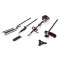 Set motocoasa pe benzina 4 in 1 MFH3300-4P Scheppach 5904802907, 1.22 Cp