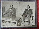 Fotografie, Nicolae Ceausescu la intalnire oficiala