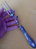 Furculita cu maner de argint 950 Franta, Fructiere