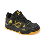 Pantofi sport GRYXX negri, 8902, din piele ecologica