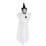 Cumpara ieftin Figurina Halloween Fantoma alba neagra cm 16 x 48 H