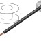 Cablu FlexiPlast 1x0,5mm2 negru 1kV 10A