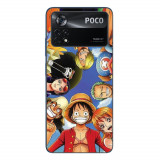 Husa compatibila cu Xiaomi Poco X4 Pro Silicon Gel Tpu Model One Piece Crew