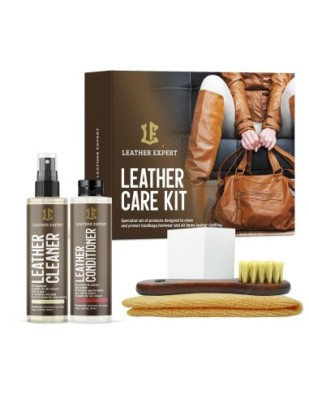 Set ingrijire articole din piele LEATHER EXPERT, 2x100ml foto