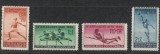 Iugoslavia 1938 - Sport, Jocurile Balcanice, serie nestampilata cu sarniere