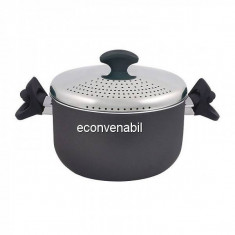 Oala paste marmorata capac inox Bergner Gourmet BGEU0024 3.7L foto