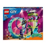Cumpara ieftin LEGO City - Provocarea suprema de cascadorii pe motocicleta 60361