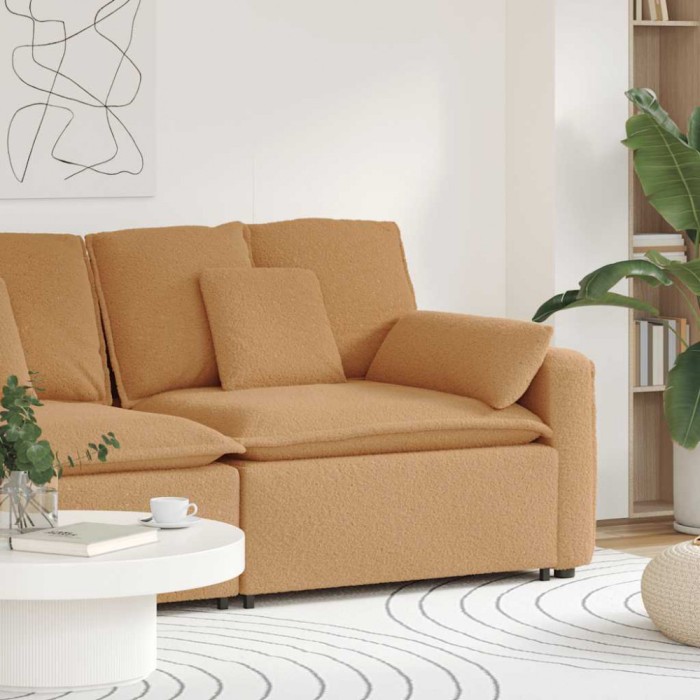 vidaXL Modul modular de capăt pentru cotieră canapea cu perne 100 cm 4104416