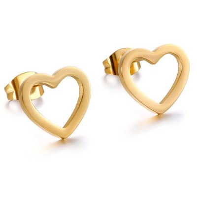 Cercei Inox Dama Love Cod 235C foto