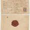 Rusia administratia in Basarabia plic rar din 1865 circulat cu timbru 10 kop obliterat Akkerman (Cetatea Alba)