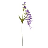 Cumpara ieftin Floare artificiala mov verde 15x6x80 cm