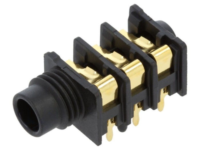 Jack stereo 1/4'' AU