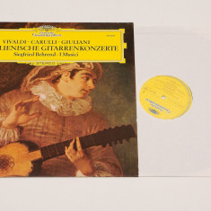 Vivaldi - Carulli - Giuliani - Concerte pt. chitara - disc vinil vinyl LP nou