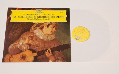 Vivaldi - Carulli - Giuliani - Concerte pt. chitara - disc vinil vinyl LP nou foto