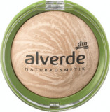 Alverde Naturkosmetik Blush duo bronzant marmorat Nr.01 Soft Bronze, 10 g