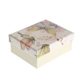 Cutie cadou cu fluturi multicolori 10 cm